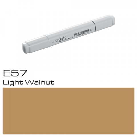 Copic Marker pen, light walnut, E-57