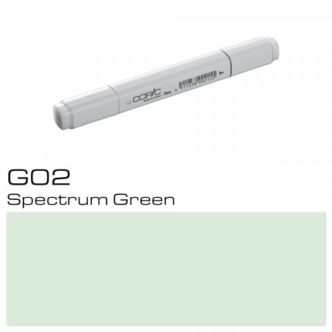 Copic Marker pen, spectrum green, G-02