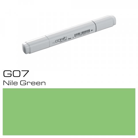 Copic Marker pen, Nile green, G-07