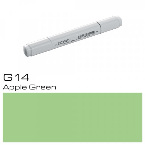 Copic Marker pen, apple green, G-14