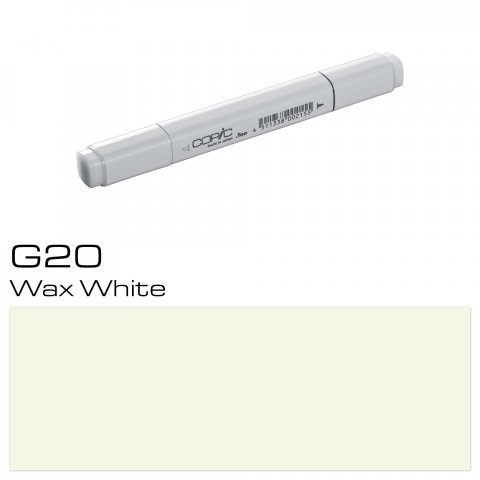 Copic Marker pen, wax white, G-20