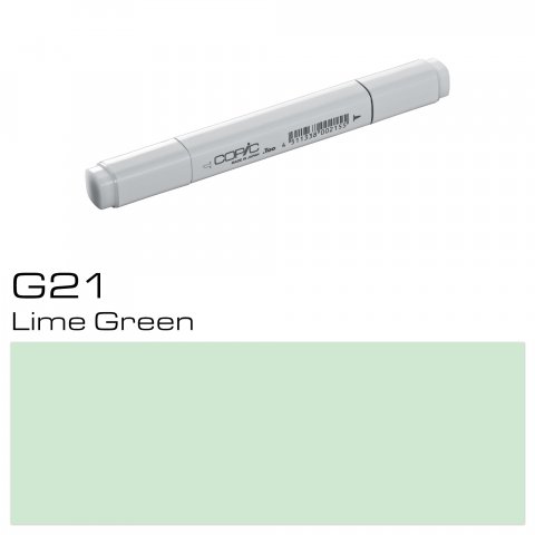 Copic Marker pen, lime green, G-21