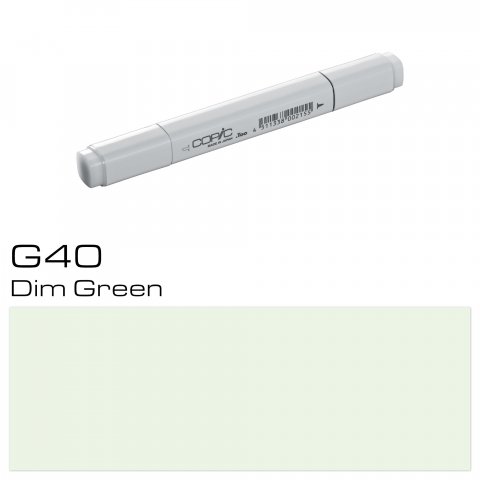 Copic Marker Stift, Dim Green, G-40