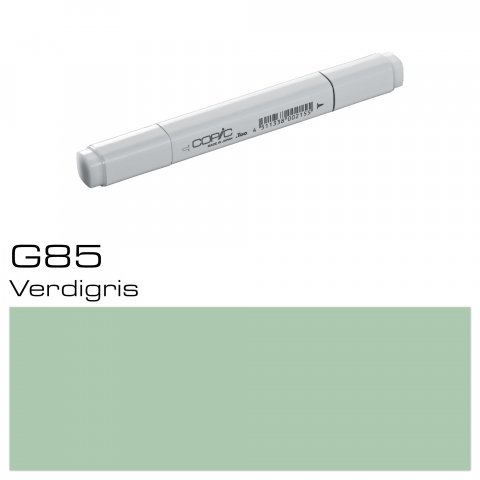 Copic Marker pen, verdigris, G-85