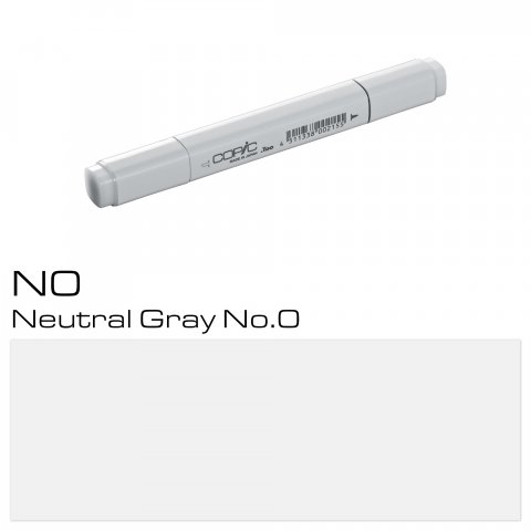 Marcador Copic Bolígrafo, gris neutro, N-0