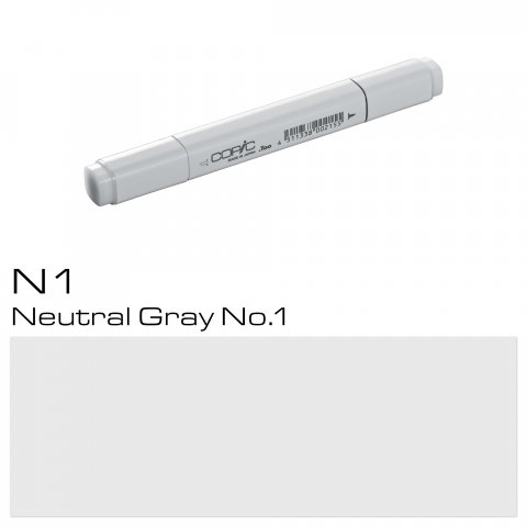 Marcador Copic Bolígrafo, gris neutro, N-1