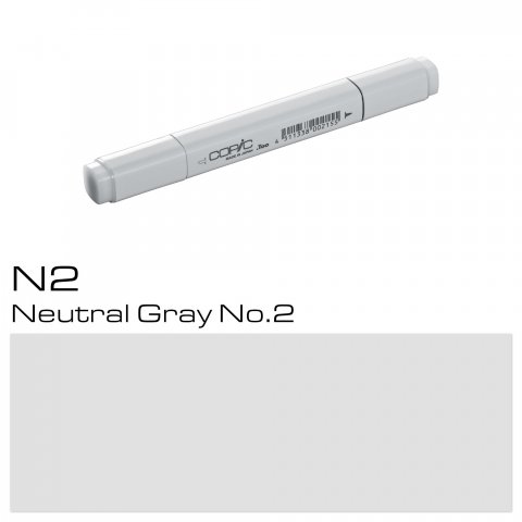Copic Marker pen, neutral grey, N-2
