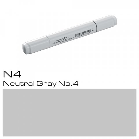 Marcador Copic Bolígrafo, gris neutro, N-4