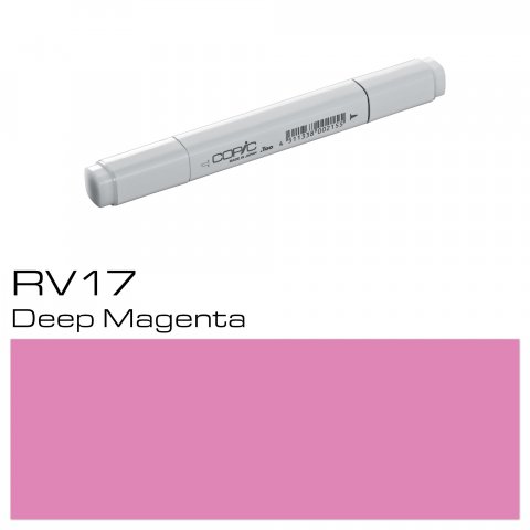 Copic Marker pen, deep magenta, RV-17