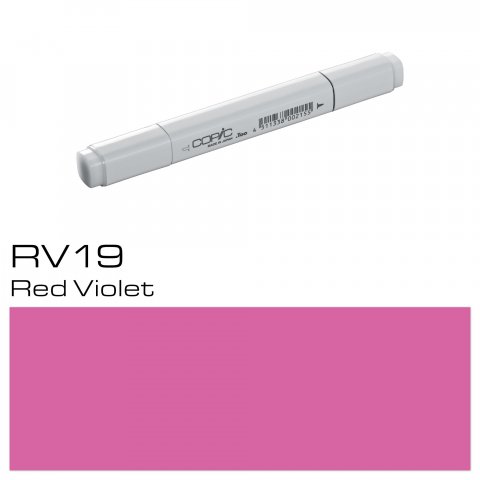 Copic Marker pen, red violet, RV-19