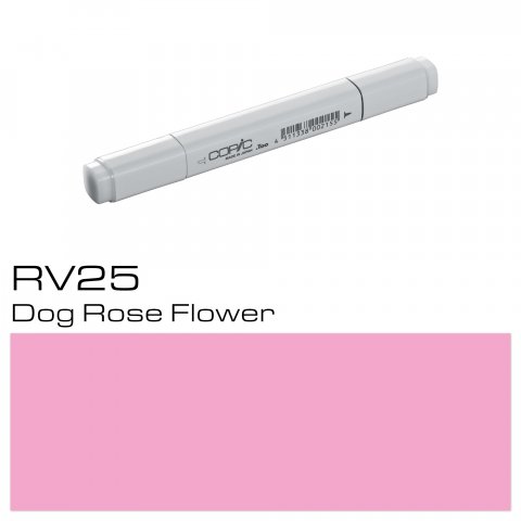 Copic Marker pen, dog rose flower, RV-25