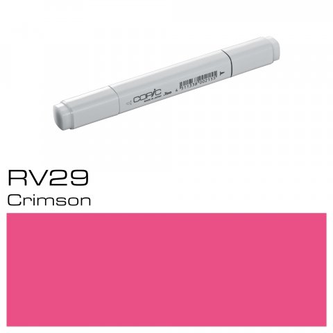 Copic Marker pen, crimson, RV-29