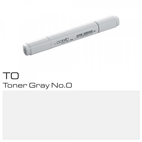 Copic Marker pen, toner grey, T-0