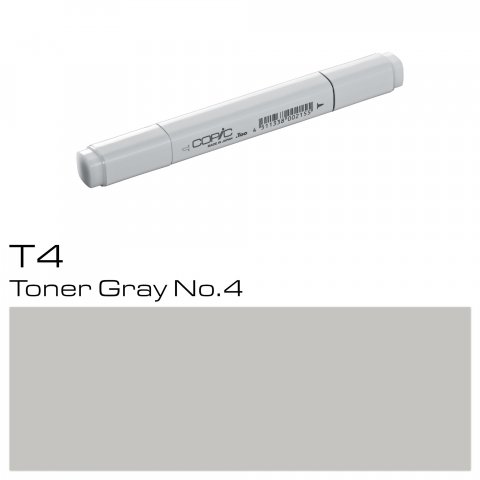 Marcador Copic Pluma, tóner gris, T-4