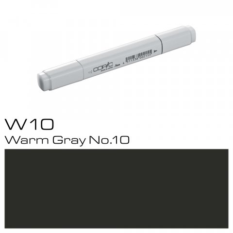 Pennarello Copic Marker Penna, grigio caldo, W-10
