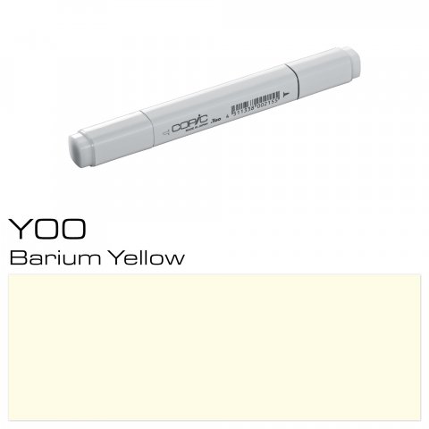 Copic Marker pen, barium yellow, Y-00
