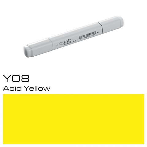 Marcador Copic Bolígrafo, amarillo ácido, Y-08