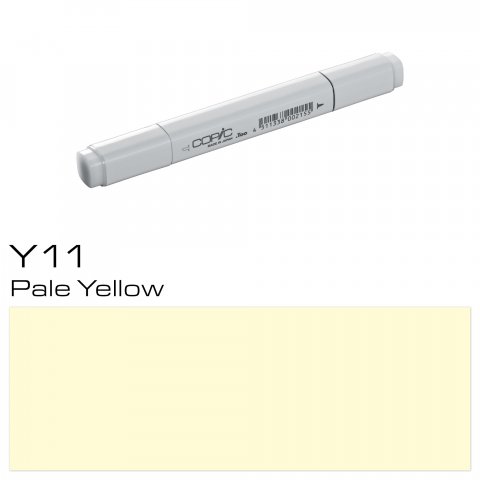 Pennarello Copic Marker Penna, giallo pallido, Y-11