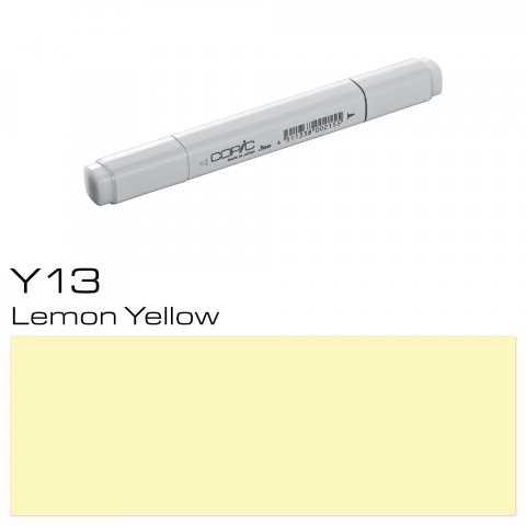 Pennarello Copic Marker Penna, giallo limone, Y-13