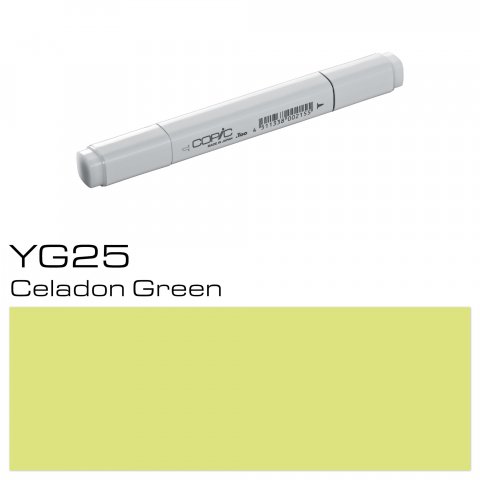 Pennarello Copic Marker Penna, Celadon Green, YG-25