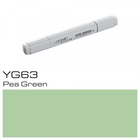 Pennarello Copic Marker Penna, verde pisello, YG-63
