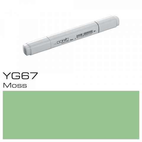 Copic Marker pen, moss, YG-67