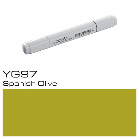 Copic Marker Stift, Spanish Olive, YG-97