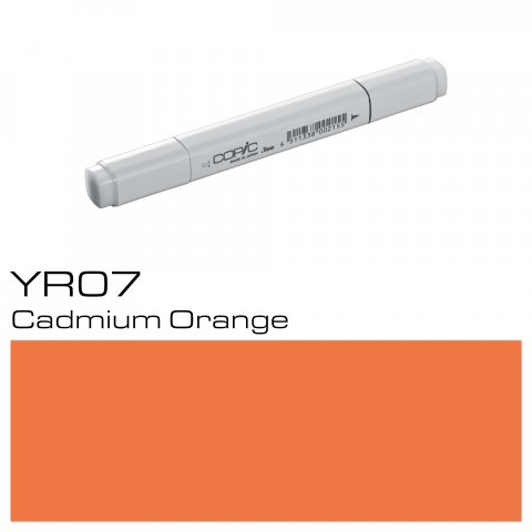 Copic Marker pen, cadmium orange, YR-07