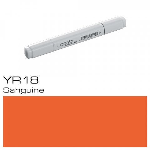 Copic Marker pen, ruddle, YR-18