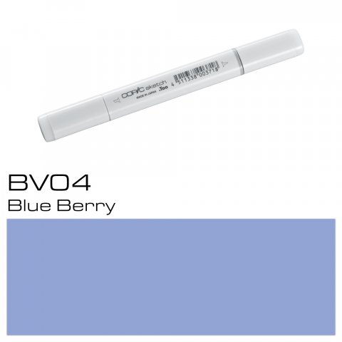 Copic Sketch pen, blue berry, BV-04