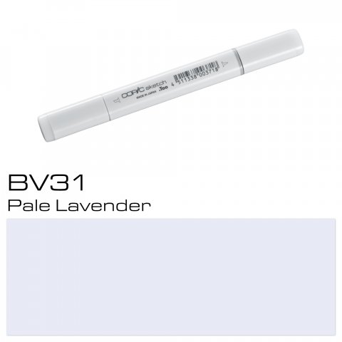 Copic Sketch pen, pale lavender, BV-31