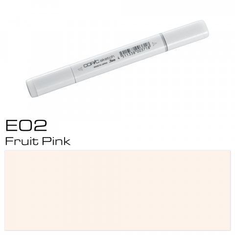 Copic Sketch pen, fruit pink, E-02