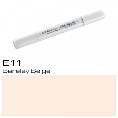 Copic Sketch pen, barely beige, E-11