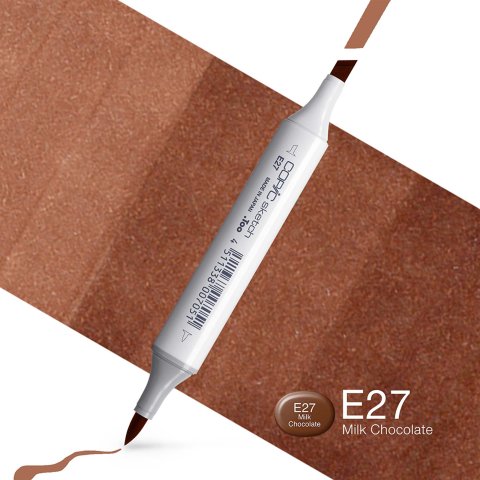 Schizzo di copia Matita, cioccolato al latte, E-27