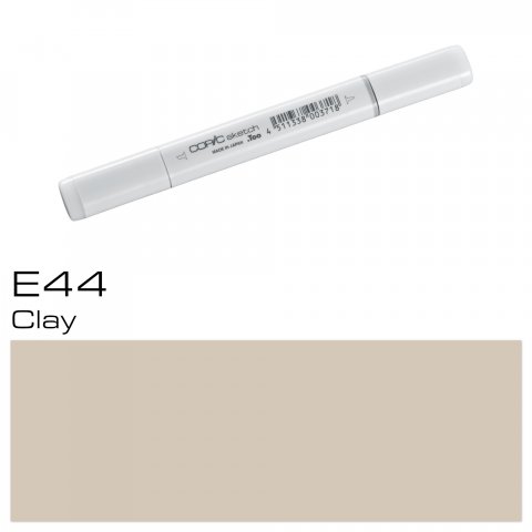 Copic Sketch pen, clay, E-44