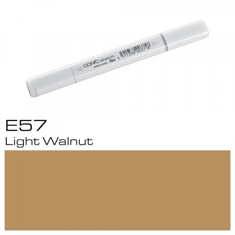 Copic Sketch pen, light walnut, E-57