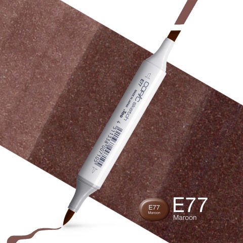 Copic Sketch Stift, Maroon , E-77