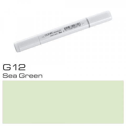 Copic Sketch pen, sea green, G-12