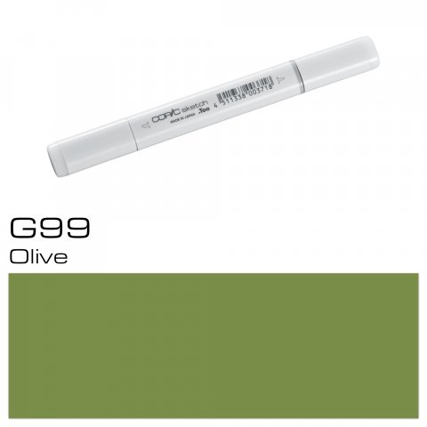 Copic Sketch pen, olive, G-99