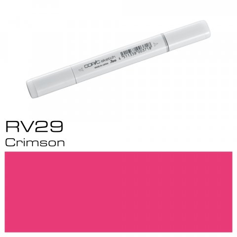 Copic Sketch pen, crimson, RV-29