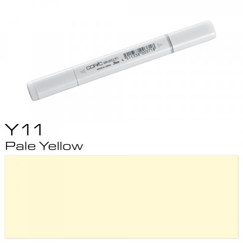 Schizzo di copia Penna, giallo pallido, Y-11