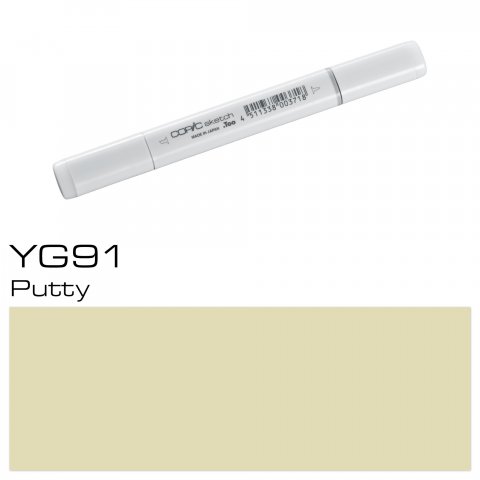 Copic Sketch pen, putty, YG-91