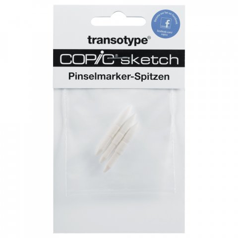 Puntas de recambio para Copic Sketch Punta Super Brush, juego de 3