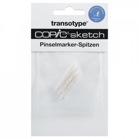 Replacement nibs for Copic Sketch super brush-point, set of 3