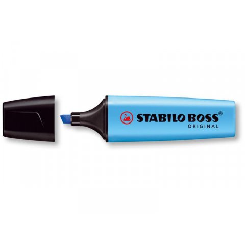 Evidenziatore Stabilo Boss original Penna, blu