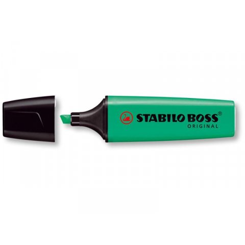 Stabilo Boss original highlighter pen, turquoise
