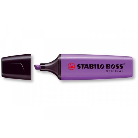 Stabilo Boss original highlighter pen, lavender