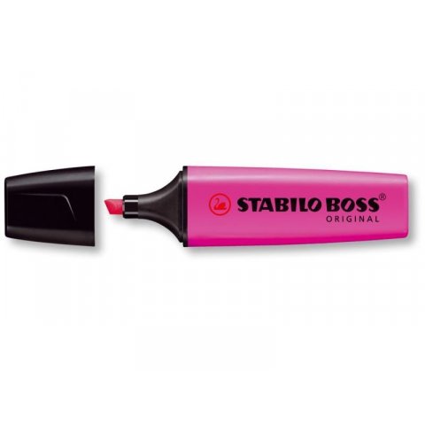 Stabilo Boss original highlighter pen, mauve