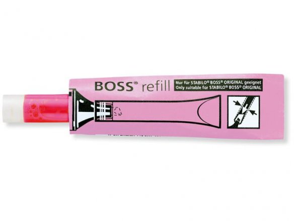 Buy Stabilo Boss Original Highlighter Refill Ink Tube Pink Online