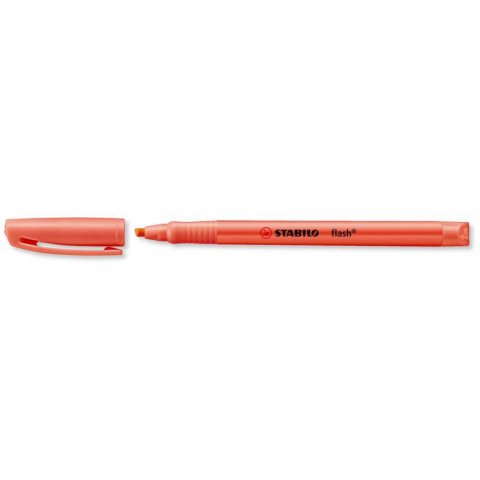 Stabilo Flash Highlighter Pen, red (40)